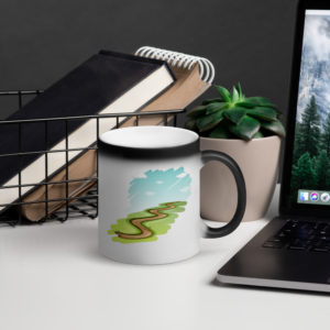 JR's Matte Black Magic Mug