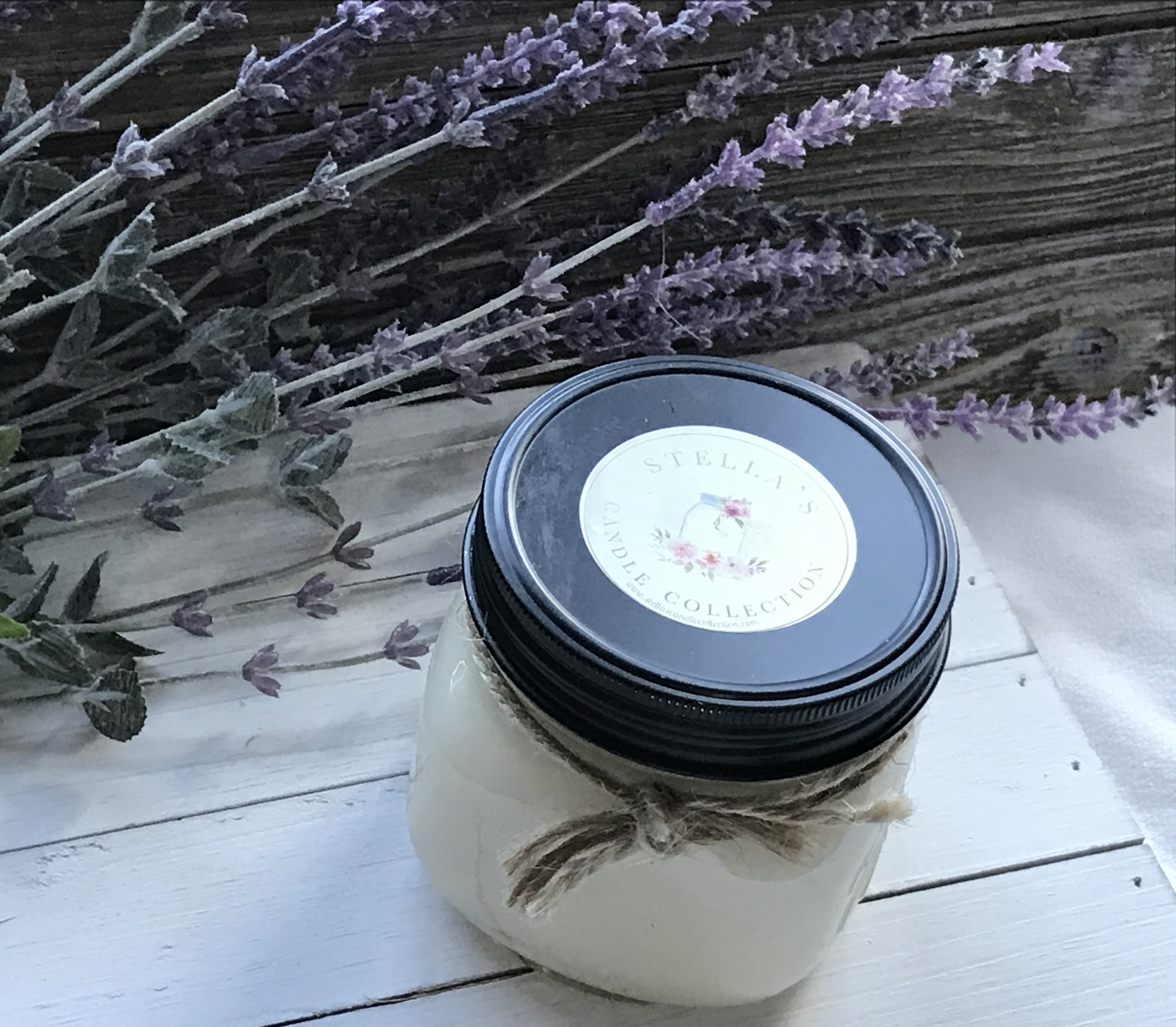 Lavender 16oz Mason Jar